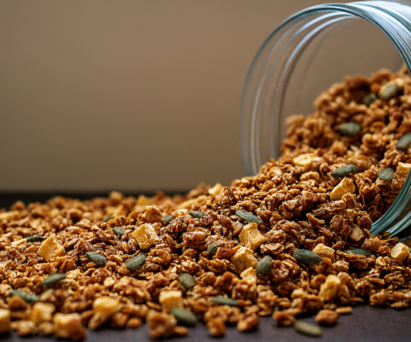 Granola-appel-kaneel-notenchefs-gezond