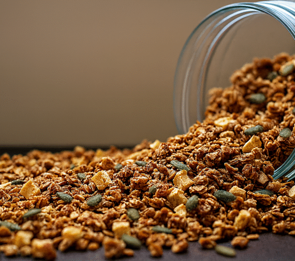Granola-appel-kaneel-notenchefs-gezond